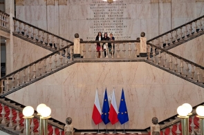 Wyróżnienie w konkursie filmowo-fotograficznym " ZOOM NA UNIJNE" dla uczennicy ZPSWR w Cieszynie .