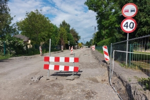 Robotnicy wrócili na plac budowy w Pogwizdowie! Plac budowy