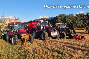 Maszyny rolnicze na dożynkach w gminie Hażlach