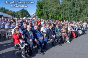 Goście na dożynkach w gminie Skoczów