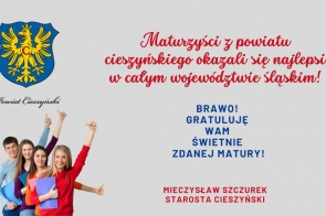 Ponownie - maturzyści z powiatu cieszyńskiego najlepsi w województwie śląskim!odztwie-slaskim-prezentacja-169