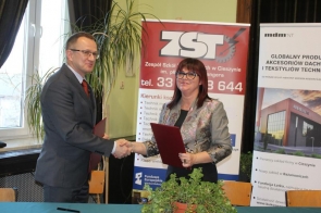  Zespół Szkół Technicznych w Cieszynie z umową patronacką