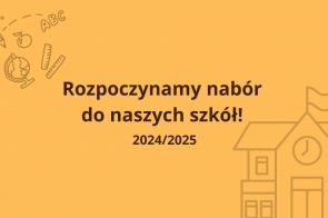 Rozpoczynamy nabór do naszych szkół! 