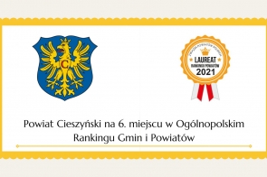 Powiat Cieszyński na 6. miejscu w Ogólnopolskim Rankingu Gmin i Powiatów