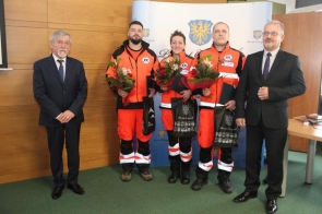 Wyróżniono cieszyńskich ratowników medycznych 