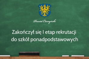 Zakończył się I etap rekrutacji  do szkół ponadpodstawowych