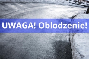 Uwaga! Oblodzenie!