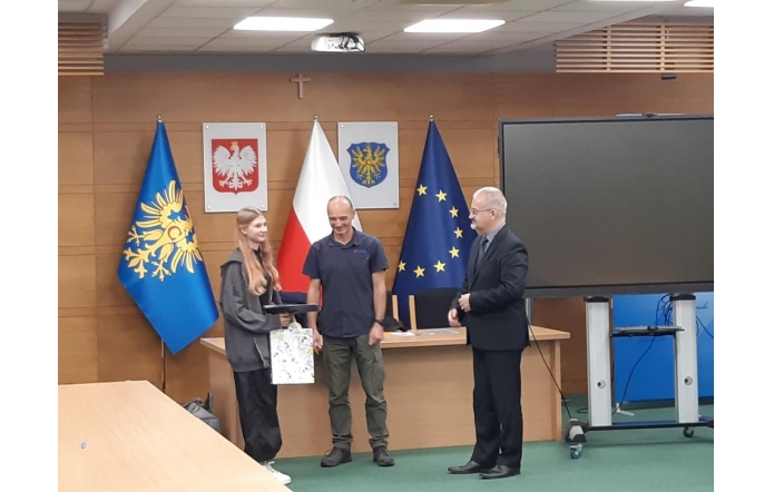 Pierwsze miejsce w Konkursie "4 minuty decydujące o życiu"
