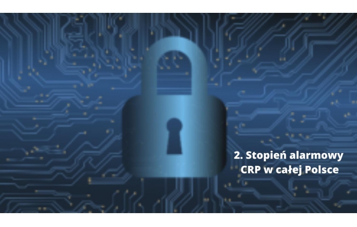  2. Stopień alarmowy CRP w całej Polsce