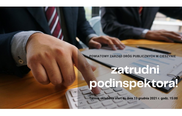 powiatowy-zarzad-drog-publicznych-w-cieszynie-zatrudni-podinspektora