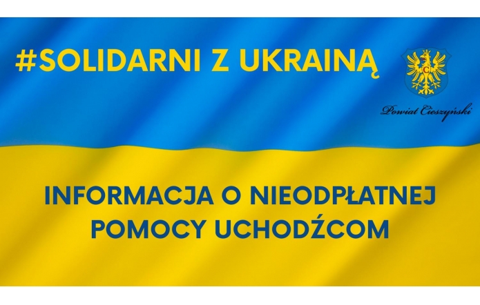 Informacja o nieodpłatnej pomocy uchodźcom