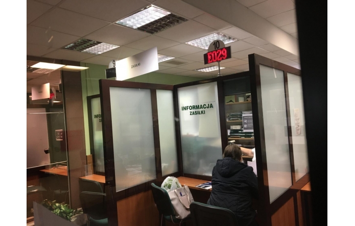 Sala informacyjna zasilkowa ZUS