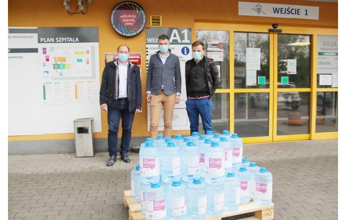 Płyny dezynfekcyjne dla Szpitala Śląskiego
