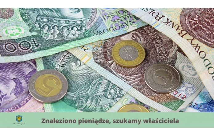 Znaleziono pieniądze, oczekujemy na właściciela 