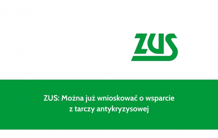 ZUS: Można już wnioskować o wsparcie z tarczy antykryzysowej