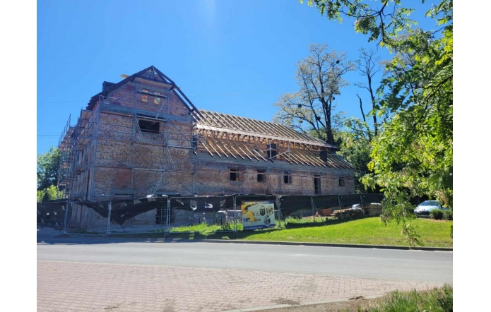 Spichlerz w remoncie - zdjęcie wyróżniające fot. Janina Żagan