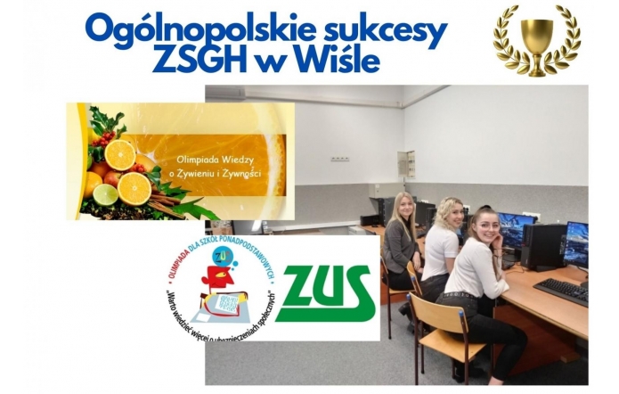  Sukcesy uczennic ZSGH w Wiśle w prestiżowych konkursach ogólnopolskich 