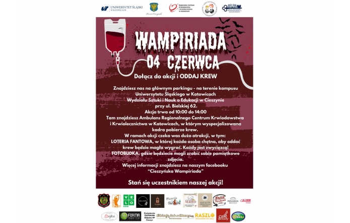 Plakat-Cieszyńska Wampiriada