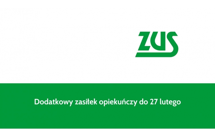 Dodatkowy zasiłek opiekuńczy do 27 lutego